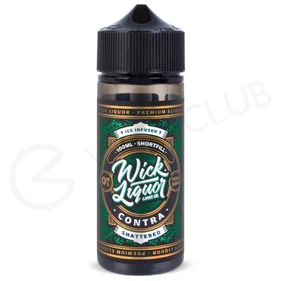 Contra Shattered Shortfill E-liquid by Wick Liquor 100ml
