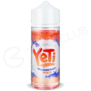 Blueberry Peach Shortfill E-Liquid by Yeti Ice 100ml