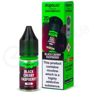 Black Cherry Raspberry Nic Salt E-Liquid by Dojoliq
