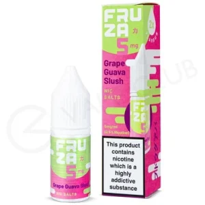 Grape Guava Slush Nic Salt E-Liquid by Fruza