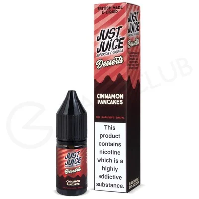 Cinnamon Pancakes Nic Salt E-Liquid by Just Juice Desserts