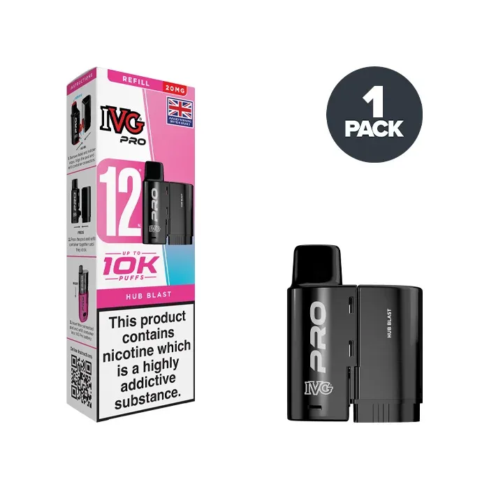 Hub Blast IVG Pro 12 Refill Pack