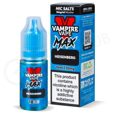 Heisenberg Nic Salt E-Liquid by Vampire Vape Max