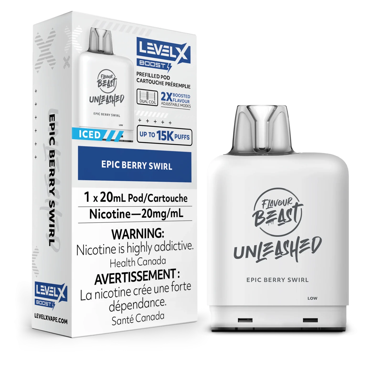 Unleashed Flavour Beast Level X G2 Boost Replacement Pod - Image 2