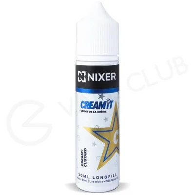 Creamy Custard Longfill Concentrate by Nixer x Cream It