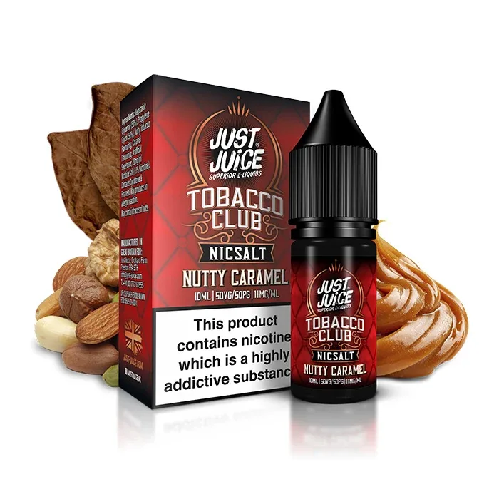Just Juice - Salt Tobacco Club - Nutty Caramel