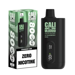 Cali UL8000 Strawberry Kiwi ZERO Nicotine Disposable