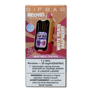 Rifbar Mixpro White Peach Raspberry 2ml 20mg