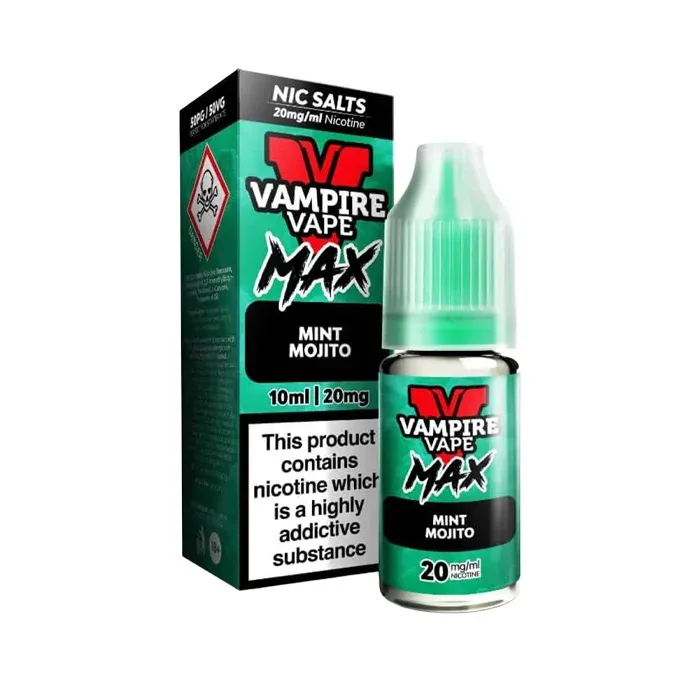 Mint Mojito Nic Salt E-Liquid by Vampire Vape Max
