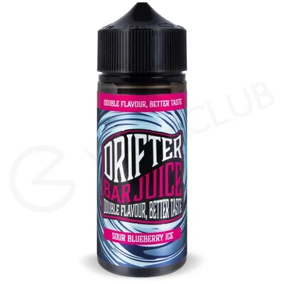 Sour Blueberry Ice Shortfill E-Liquid by Drifter Bar Juice 100ml