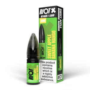Sweet Apple Banana Mango by Riot X Nic Salts