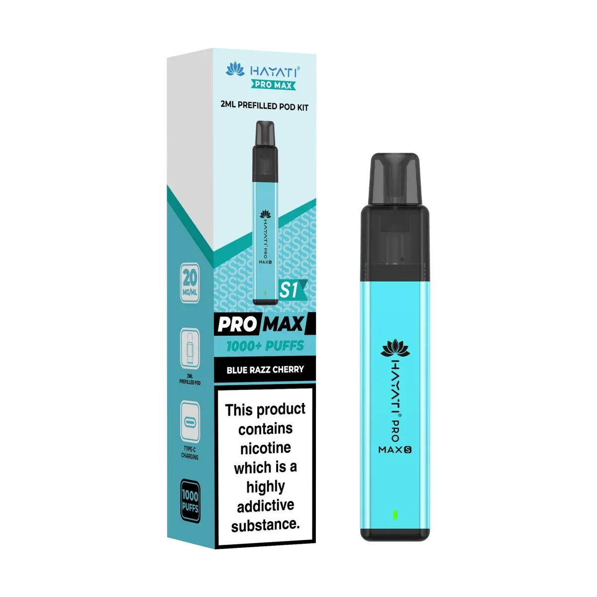 Hayati Pro Max S1 Prefilled Pod Kit