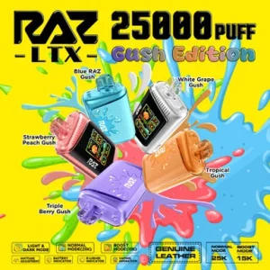 RAZ LTX (GUSH EDITION) 25,000 PUFFS DISPOSABLE VAPE