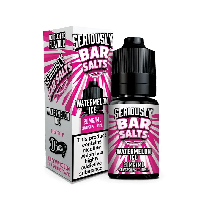 Seriously Bar Salts Watermelon Ice 10ml Nic Salt E-Liquid