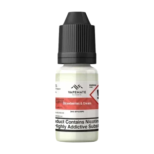 Vapemate Classic Strawberries & Cream 10ml
