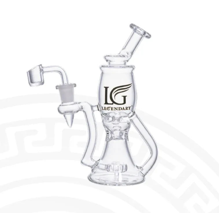 Legendary 8” Recycler Dab Rig