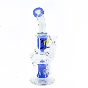 Star Wing Recycler Faberge Water Pipe - 10"