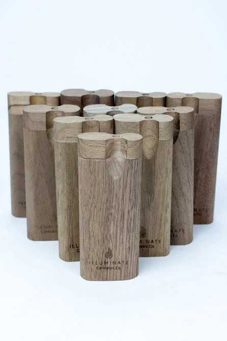 Walnut Dugout With Anodized Spring One Hitter - Image 2