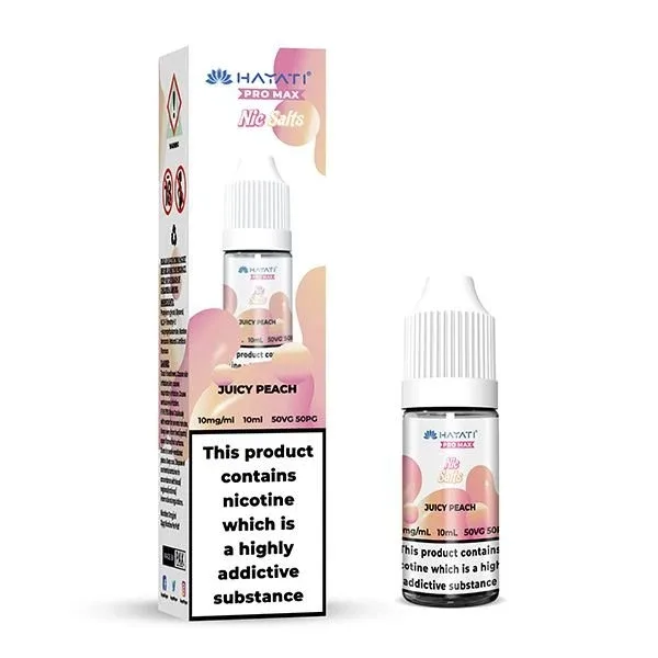 Hayati Pro Max Nic Salt Juicy Peach 10ml E-Liquid