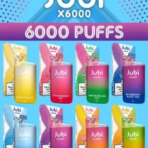 JUBI X6000 5% NIC RECHARGABLE DISPOSABLE 14ML 6000