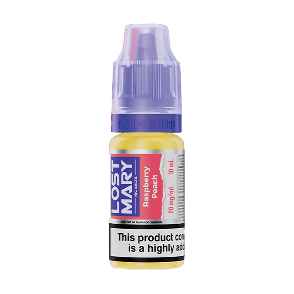 Raspberry Peach Lost Mary Nic Salt