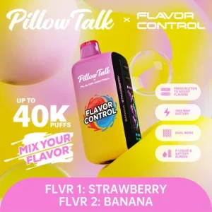 PILLOW TALK (FLAVOR CONTROL) 40,000 PUFFS DISPOSABLE VAPE