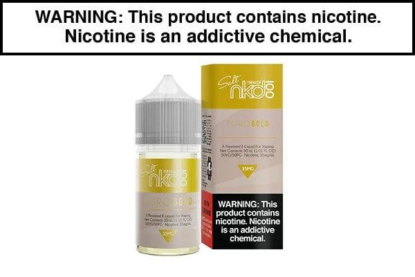 EURO GOLD BY NAKED SALT 30ML