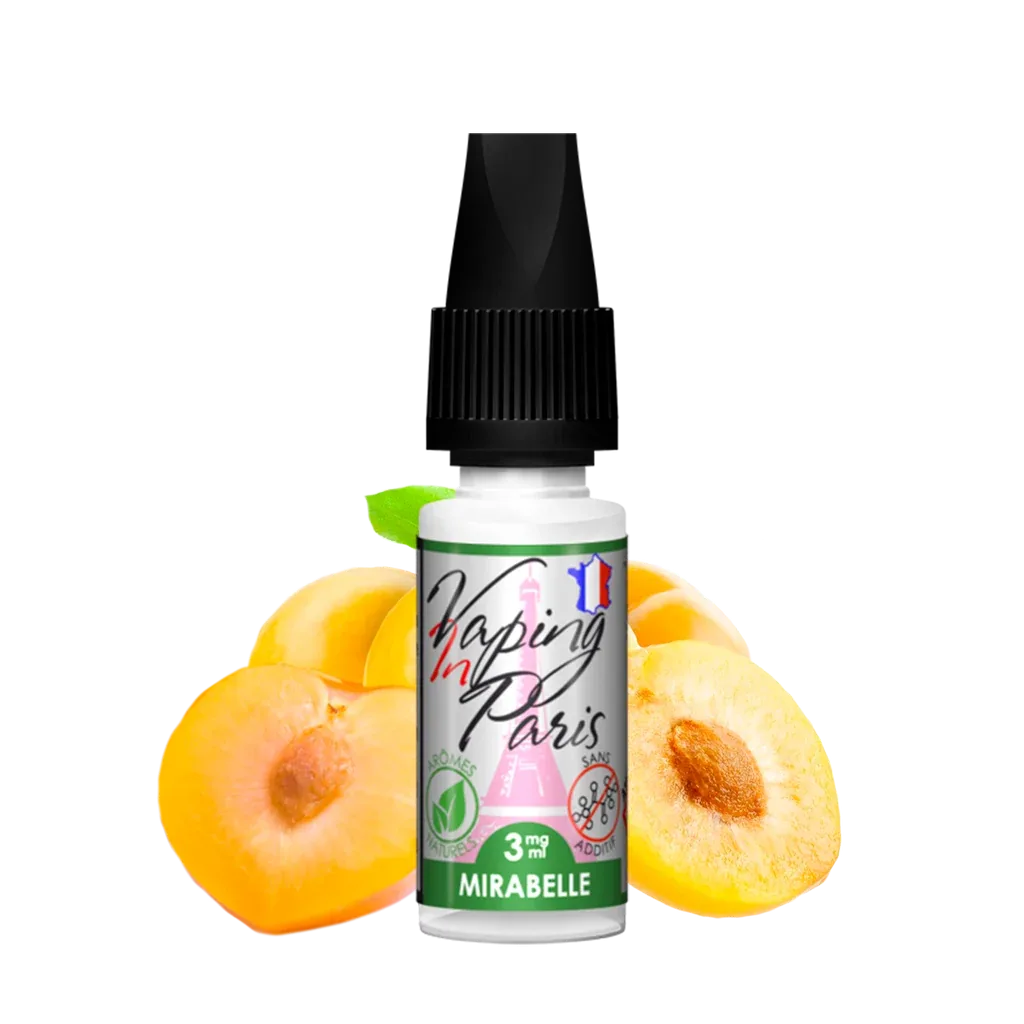 Vaping in Paris – Mirabelle (0mg, 3mg, 6mg Nicotine) 10ml LV