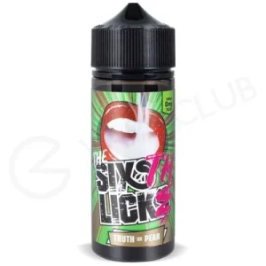 Truth or Pear Shortfill E-Liquid by Six Licks