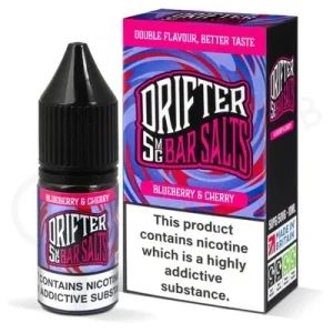 Blueberry Cherry Nic Salt E-Liquid by Drifter Bar Salts