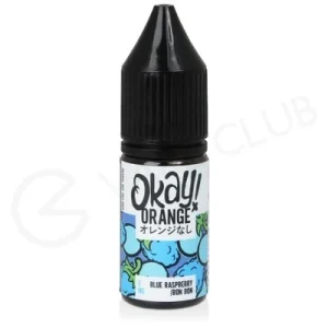 Blue Raspberry Bon Bon Nic Salt E-Liquid by Okay Orange