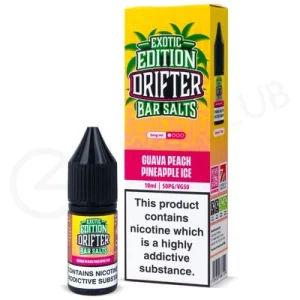 Guava Peach Pineapple Ice E-Liquid by Drifter Bar Salts Exotic