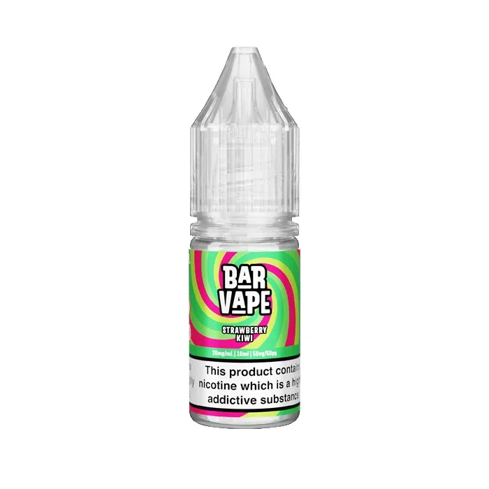 Strawberry Kiwi Nic Salt E-Liquid by Bar Vape