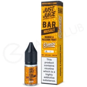 Mango & Passionfruit Nic Salt E-Liquid by Just Juice Bar Reborn