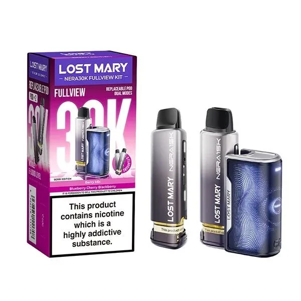 Lost Mary Nera 30K Fullview Pre Filled Pod Kit - Image 2