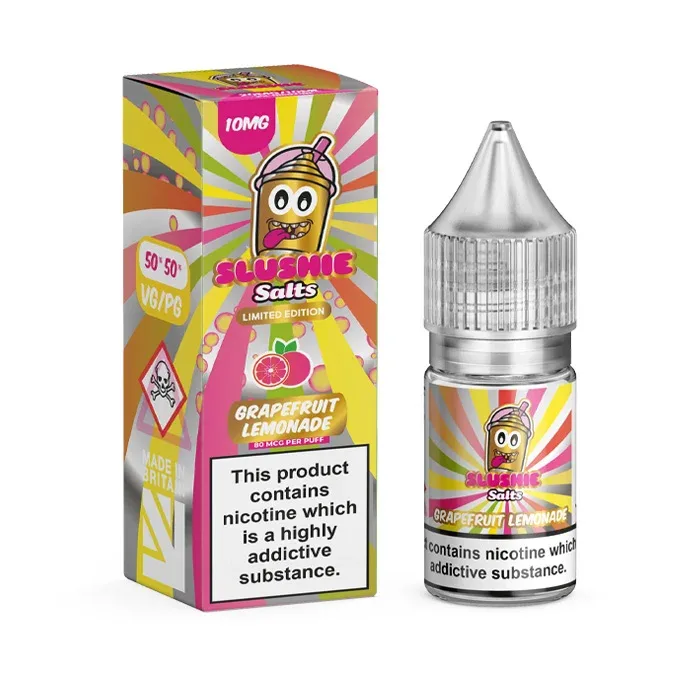 Grapefruit Lemonade Nic Salt E-Liquid by Slushie Salts