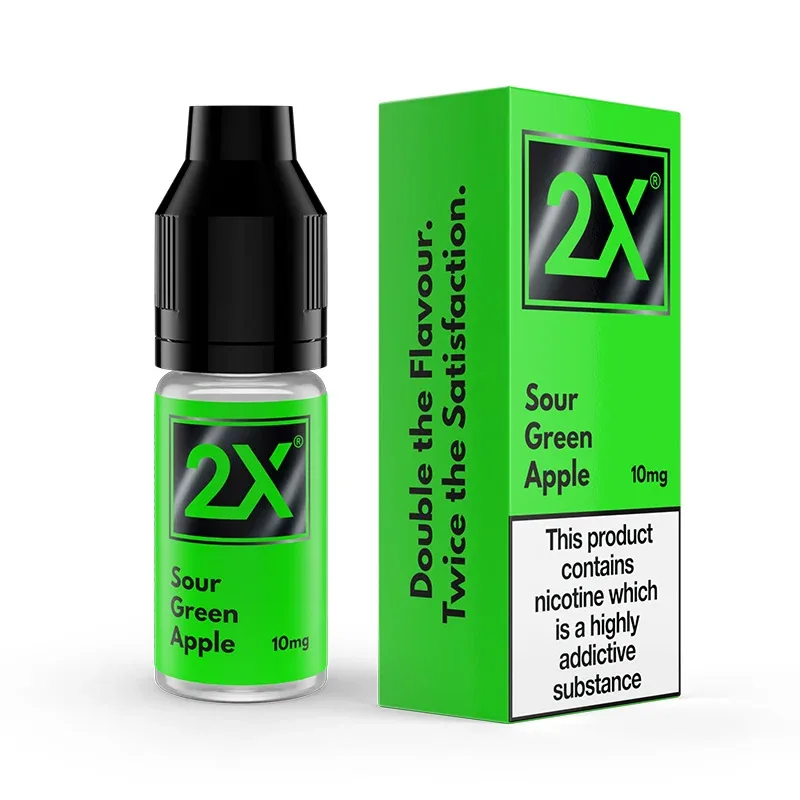2X Nic Salt - Sour Green Apple