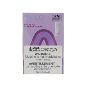 Allo Sync Pod Grape Ice 20mg 3/Pk