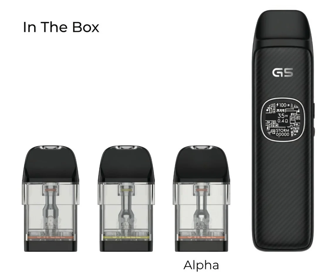 UWELL Caliburn G5 Starter Kit – Black Carbon - Image 2