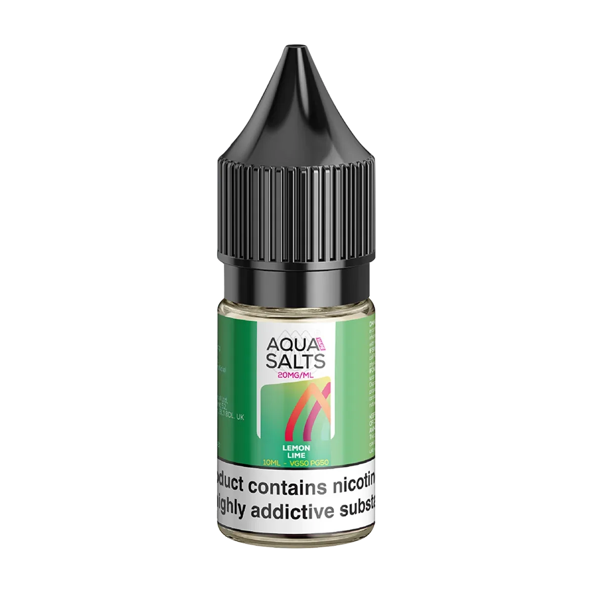 Lemon Lime Nic Salt by Aqua Salts 10ml - Image 2