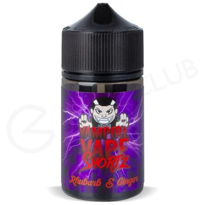 Rhubarb and Ginger 50ml Shortfill E-liquid by Vampire Vape Shortz