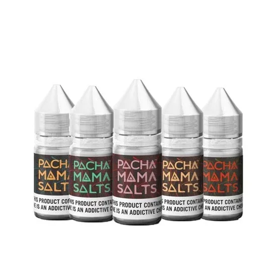Pacha Mama Salts Nicotine Salt E-Liquid (50 x 10ml)