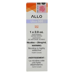 Allo Ultra 500 Peach 2ml 20mg
