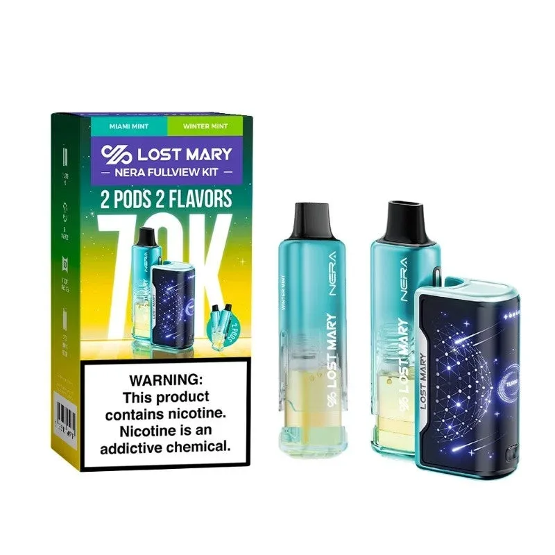 Lost Mary Nera Kit Winter Mint Miami Mint - Lost Mary Nera Kit Winter Mint Miami Mint