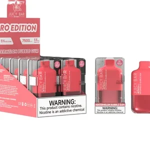 JUICY BAR 5% PRO EDITION DISPOSABLE DEVICE 7500 PUFFS 17ML
