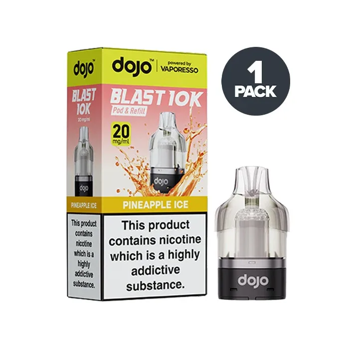 Pineapple Ice Vaporesso Dojo Blast 10k Prefilled Pods