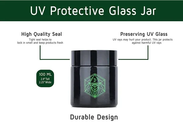 Leaf Way Glass Storage Jar - Image 2
