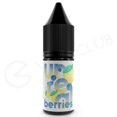 Blueberry & Lemon Nic Salt E-Liquid by Unreal Berries