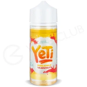 Pineapple Grapefruit Shortfill E-Liquid by Yeti Ice 100ml