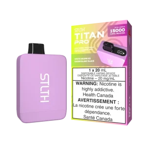 STLTH TITAN PRO - White Grape Ice 15k
